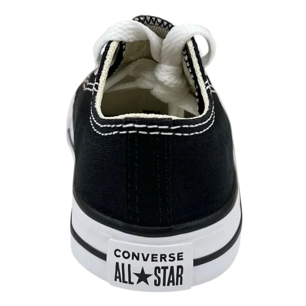 Converse Chuck Taylor All Star Toddler Boys Canvas Ox Classic Shoe 7 Black White